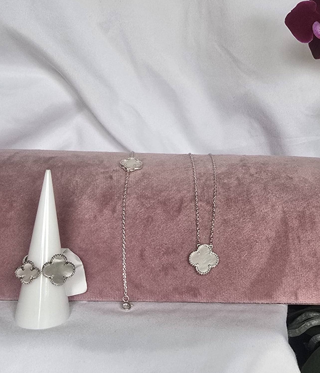 Madre Perla clover Set