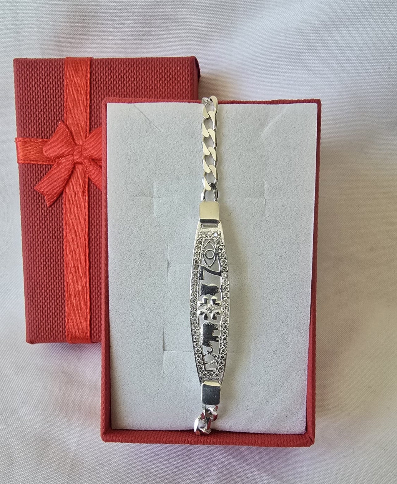 Zirconia lucky bracelet