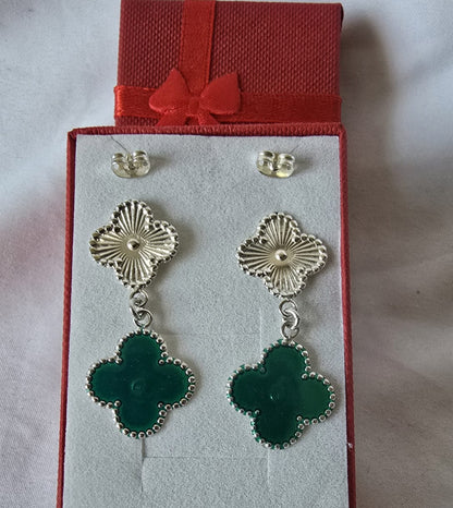 Green van Cleef earrings