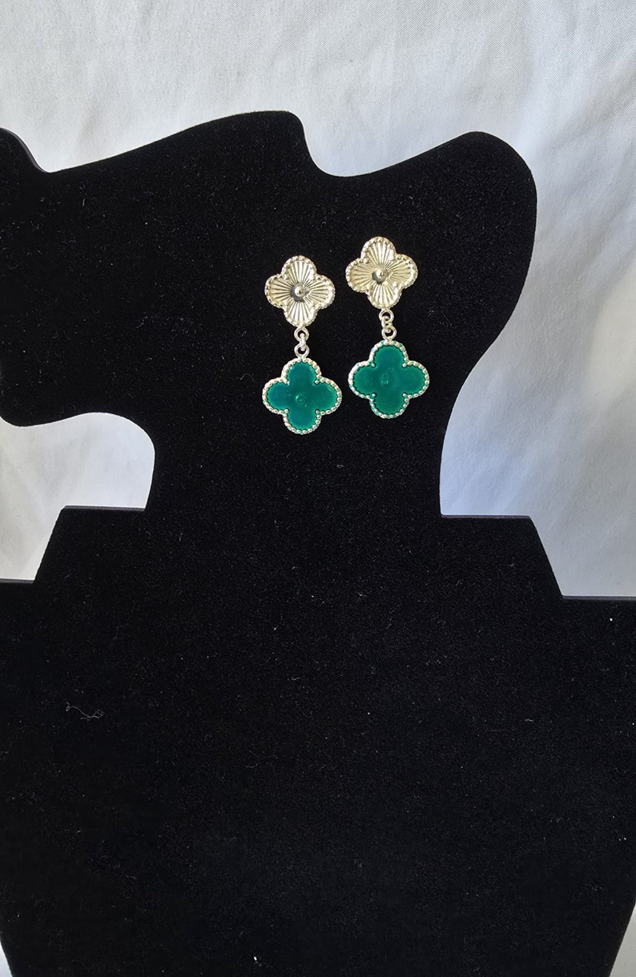 Green van Cleef earrings